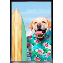 Load image into Gallery viewer, BITCHIN' - Custom Pet Portrait Framed Satin Paper Print