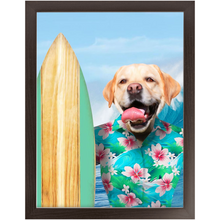 Load image into Gallery viewer, BITCHIN' - Custom Pet Portrait Framed Satin Paper Print