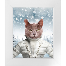Load image into Gallery viewer, CHRISTMAS CRACKER 3 - Christmas Inspired Custom Pet Portrait Framed Satin Paper Print