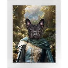Load image into Gallery viewer, SMIRKWOOD - Lord of the Rings Inspired Custom Pet Portrait Framed Satin Paper Print