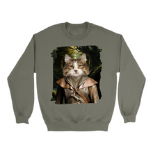 Load image into Gallery viewer, Apparel-DTG-Sweatshirt-Gildan-18000-M-MilitaryGreen-Unisex-CF-20250207002353709