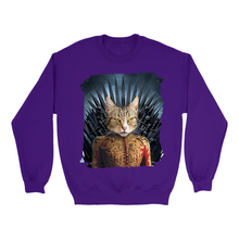 Load image into Gallery viewer, Apparel-DTG-Sweatshirt-Gildan-18000-L-Purple-Unisex-CF-20250210000630684