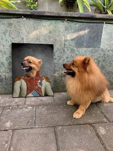 Load image into Gallery viewer, Baron D. Zert - Renaissance Inspired Custom Pet Portrait Canvas
