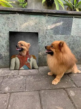 Load image into Gallery viewer, Canal Desire - Old Renaissance Inspired Custom Pet Portrait Canvas
