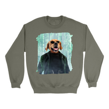 Load image into Gallery viewer, Apparel-DTG-Sweatshirt-Gildan-18000-3XL-MilitaryGreen-Unisex-CF-20250207200922108