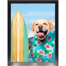 Load image into Gallery viewer, BITCHIN' - Custom Pet Portrait Framed Satin Paper Print