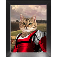 Load image into Gallery viewer, Reign In Spain - Renaissance Inspired Custom Pet Portrait Framed Satin Paper Print