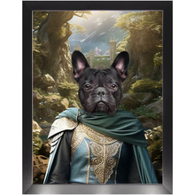 Load image into Gallery viewer, SMIRKWOOD - Lord of the Rings Inspired Custom Pet Portrait Framed Satin Paper Print