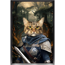 Load image into Gallery viewer, PORK HUNTER - Lord of the Rings Inspired Custom Pet Portrait Framed Satin Paper Print