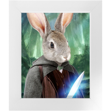 Load image into Gallery viewer, Shire Ground - Lord of The Rings Inspired Custom Pet Portrait Framed Satin Paper Print