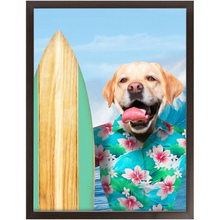 Load image into Gallery viewer, BITCHIN' - Custom Pet Portrait Framed Satin Paper Print