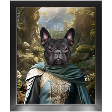 Load image into Gallery viewer, SMIRKWOOD - Lord of the Rings Inspired Custom Pet Portrait Framed Satin Paper Print