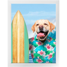 Load image into Gallery viewer, BITCHIN' - Custom Pet Portrait Framed Satin Paper Print
