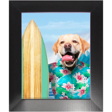 Load image into Gallery viewer, BITCHIN' - Custom Pet Portrait Framed Satin Paper Print