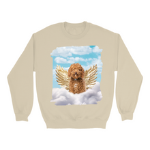 Load image into Gallery viewer, Apparel-DTG-Sweatshirt-Gildan-GI18000-L-Sand-Mens-CF-20250202125239229