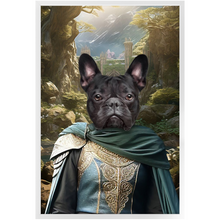 Load image into Gallery viewer, SMIRKWOOD - Lord of the Rings Inspired Custom Pet Portrait Framed Satin Paper Print