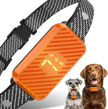 Load image into Gallery viewer, Dog Bark Collar for Large Medium Small Dogs, Effective No-Bark Collar, Smart Barking Collar, Rechargeable Bark Collar with 7-Level Sensitivity, 3 Beep & Vibration Modes, Waterproof, Orange