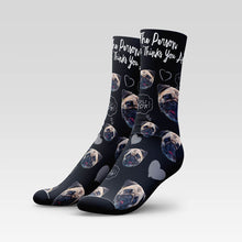 Load image into Gallery viewer, "Be The Person..." Custom Dog Socks With Your Pup's Face