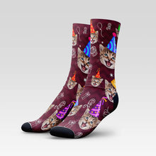 Load image into Gallery viewer, Birthday Custom Pet Socks - Personalized With Your Pet's Face