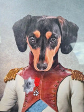 Load image into Gallery viewer, Baron D. Zert - Renaissance Inspired Custom Pet Portrait Canvas