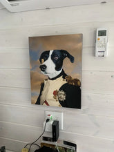 Load image into Gallery viewer, Napoleon Complex - Napoleon & Renaissance Inspired Custom Pet Portrait Canvas