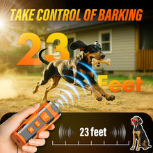 Load image into Gallery viewer, Dog Bark Deterrent Device, 3X Ultrasonic anti Barking, 6 Training Modes 23 FT Range Barks No More Indoors Outdoors Behavior Correct Safe & Humane Rechargeable Compact Bark Control for Dogs