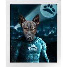 Load image into Gallery viewer, THE DARK BITE - Custom Pet Portrait Framed Satin Paper Print