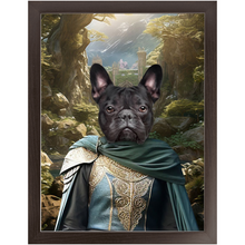 Load image into Gallery viewer, SMIRKWOOD - Lord of the Rings Inspired Custom Pet Portrait Framed Satin Paper Print