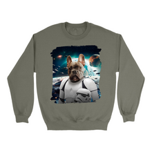 Load image into Gallery viewer, Apparel-DTG-Sweatshirt-Gildan-18000-S-MilitaryGreen-Unisex-CF-20250209224606136