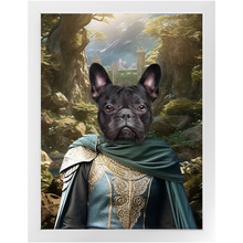 Load image into Gallery viewer, SMIRKWOOD - Lord of the Rings Inspired Custom Pet Portrait Framed Satin Paper Print