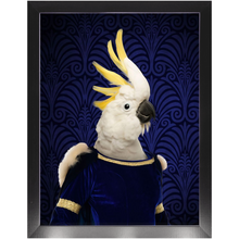 Load image into Gallery viewer, Madam Ockery - Renaissance Inspired Custom Pet Portrait Framed Satin Paper Print