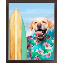 Load image into Gallery viewer, BITCHIN' - Custom Pet Portrait Framed Satin Paper Print