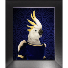Load image into Gallery viewer, Madam Ockery - Renaissance Inspired Custom Pet Portrait Framed Satin Paper Print