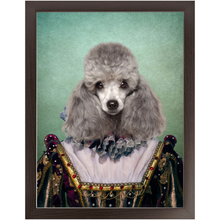 Load image into Gallery viewer, Double Duchess - Royalty & Renaissance Inspired Custom Pet Portrait Framed Satin Paper Print