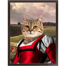 Load image into Gallery viewer, Reign In Spain - Renaissance Inspired Custom Pet Portrait Framed Satin Paper Print