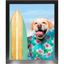 Load image into Gallery viewer, BITCHIN' - Custom Pet Portrait Framed Satin Paper Print