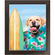 Load image into Gallery viewer, BITCHIN' - Custom Pet Portrait Framed Satin Paper Print