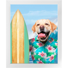Load image into Gallery viewer, BITCHIN' - Custom Pet Portrait Framed Satin Paper Print