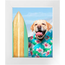 Load image into Gallery viewer, BITCHIN' - Custom Pet Portrait Framed Satin Paper Print