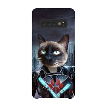 Load image into Gallery viewer, BLACK AZNITE CUSTOM PET PORTRAIT PHONE CASE