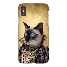 Load image into Gallery viewer, COUNTESS CROWS CUSTOM PET PORTRAIT PHONE CASE