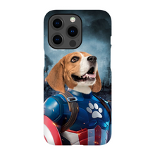 Load image into Gallery viewer, CAPTAIN KIBBLES CUSTOM PET PORTRAIT PHONE CASE