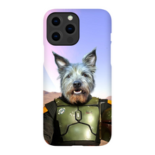 Load image into Gallery viewer, Bob & Fetch- Boba Fett & Star Wars Inspired Custom Pet Portrait Phone Case
