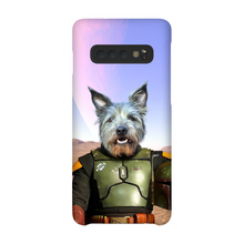 Load image into Gallery viewer, Bob & Fetch- Boba Fett & Star Wars Inspired Custom Pet Portrait Phone Case