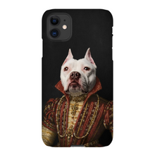 Load image into Gallery viewer, LADY IN RED CUSTOM PET PORTRAIT PHONE CASE