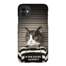 Load image into Gallery viewer, THE USUAL SUSPECT CUSTOM PET PORTRAIT PHONE CASE