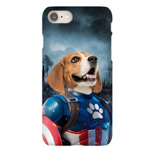 Load image into Gallery viewer, CAPTAIN KIBBLES CUSTOM PET PORTRAIT PHONE CASE