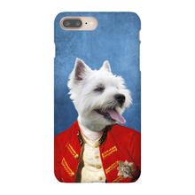 Load image into Gallery viewer, COMMANDER IN MISCHIEF CUSTOM PET PORTRAIT PHONE CASE