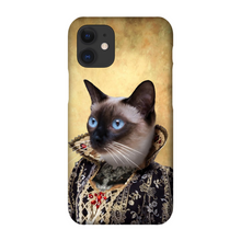 Load image into Gallery viewer, COUNTESS CROWS CUSTOM PET PORTRAIT PHONE CASE