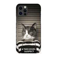 Load image into Gallery viewer, THE USUAL SUSPECT CUSTOM PET PORTRAIT PHONE CASE
